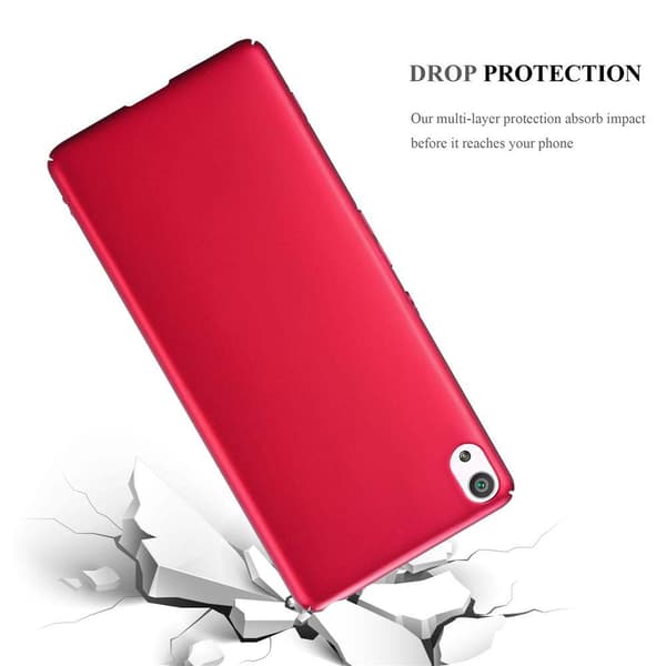 Sony Xperia XA Suojakuori Hard Case Suojakotelo metallin näköinen suojus naarmuja ja iskuja vastaan