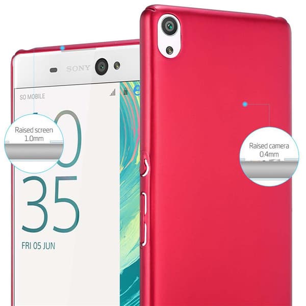 Sony Xperia XA Suojakuori Hard Case Suojakotelo metallin näköinen suojus naarmuja ja iskuja vastaan