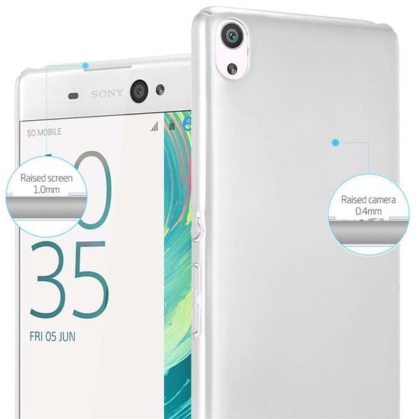 Sony Xperia XA Suojakuori Hard Case Suojakotelo metallin näköinen suojus naarmuja ja iskuja vastaan
