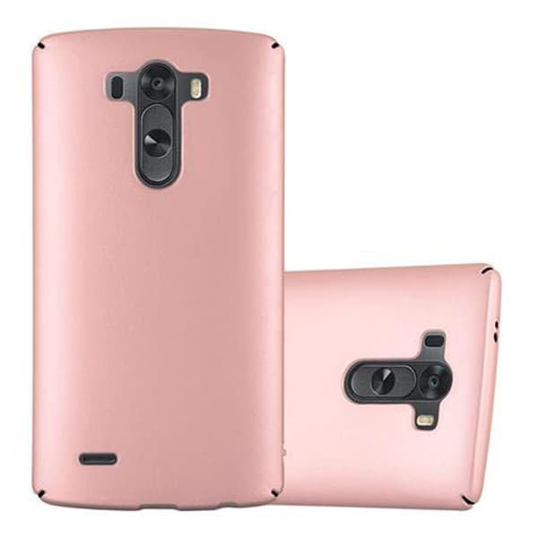 LG G3 Suojakuori Hard Case Suojakotelo metallin näköinen suojus naarmuja ja iskuja vastaan