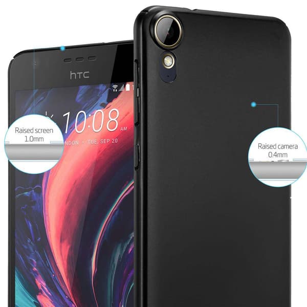 Deksel for HTC Desire 10 LIFESTYLE / Desire 825 Hardt Case Beskyttende i metallutseende mot riper og støt.
