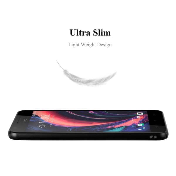 Deksel for HTC Desire 10 LIFESTYLE / Desire 825 Hardt Case Beskyttende i metallutseende mot riper og støt.