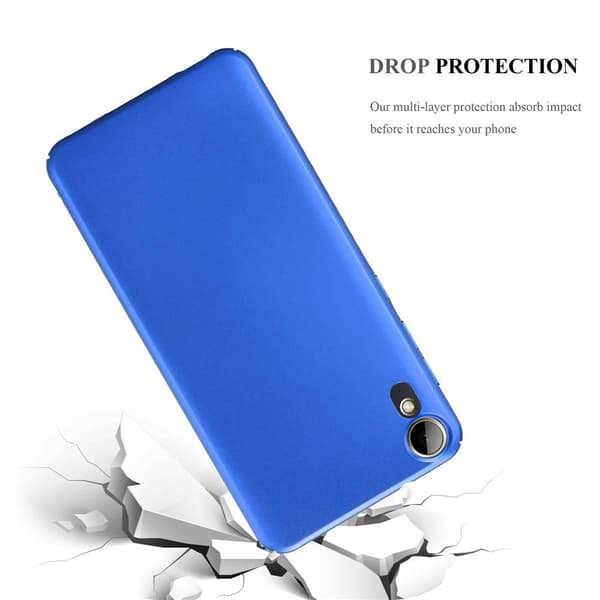 Deksel for HTC Desire 10 LIFESTYLE / Desire 825 Hardt Case Beskyttende i metallutseende mot riper og støt.