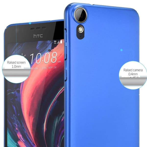 Deksel for HTC Desire 10 LIFESTYLE / Desire 825 Hardt Case Beskyttende i metallutseende mot riper og støt.