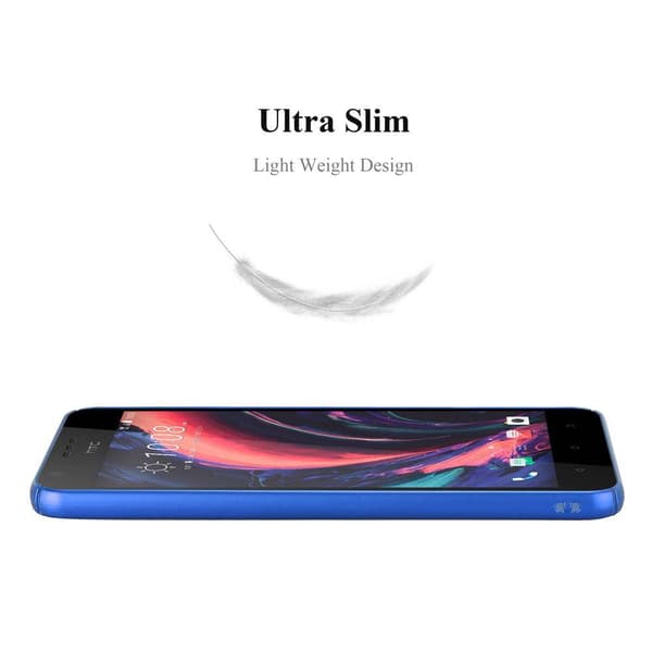 Deksel for HTC Desire 10 LIFESTYLE / Desire 825 Hardt Case Beskyttende i metallutseende mot riper og støt.