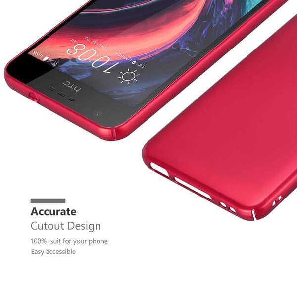 Deksel for HTC Desire 10 LIFESTYLE / Desire 825 Hardt Case Beskyttende i metallutseende mot riper og støt.