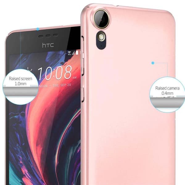 Deksel for HTC Desire 10 LIFESTYLE / Desire 825 Hardt Case Beskyttende i metallutseende mot riper og støt.