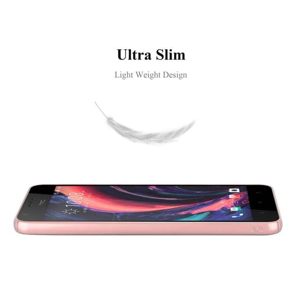 Deksel for HTC Desire 10 LIFESTYLE / Desire 825 Hardt Case Beskyttende i metallutseende mot riper og støt.