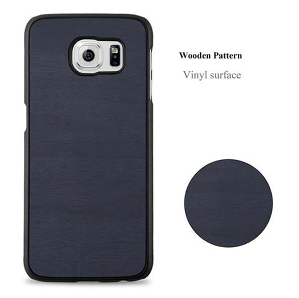 Samsung Galaxy S6 Suojakuori Hard Case Suojakotelo puun näköinen suojus naarmuilta ja iskuilta