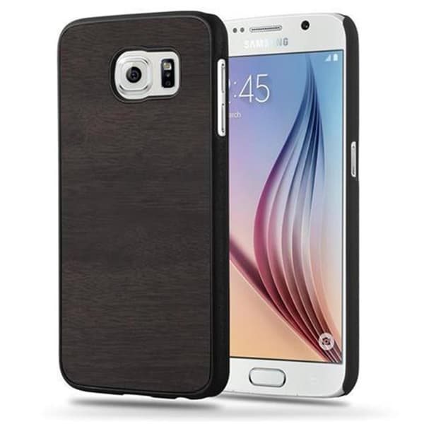 Samsung Galaxy S6 Suojakuori Hard Case Suojakotelo puun näköinen suojus naarmuilta ja iskuilta