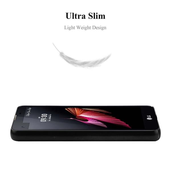 Deksel for LG X SCREEN Hardt Case Beskyttende i metallutseende mot riper og støt.