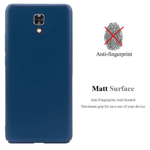 Deksel for LG X SCREEN Hardt Case Beskyttende i metallutseende mot riper og støt.
