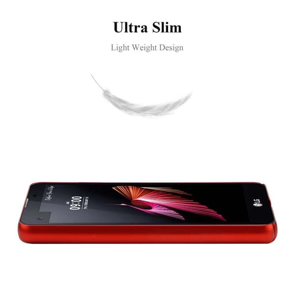 Deksel for LG X SCREEN Hardt Case Beskyttende i metallutseende mot riper og støt.
