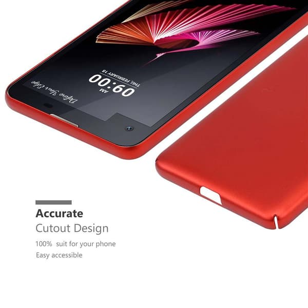 Deksel for LG X SCREEN Hardt Case Beskyttende i metallutseende mot riper og støt.