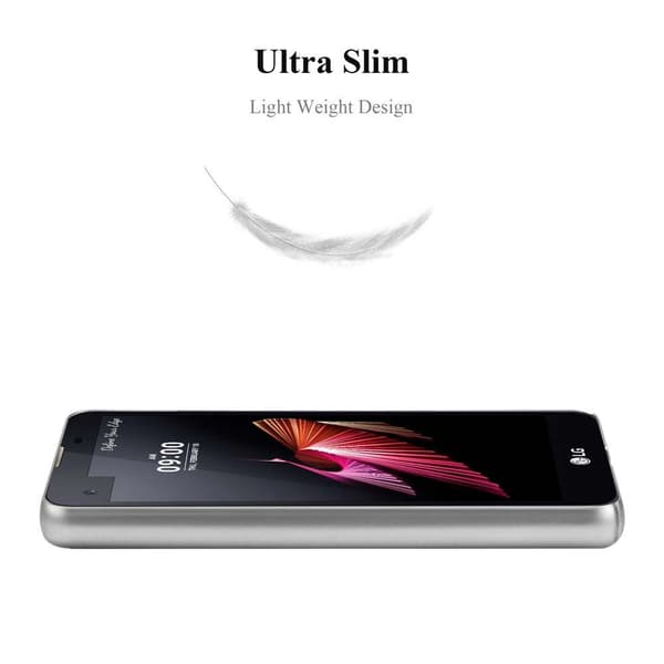 Deksel for LG X SCREEN Hardt Case Beskyttende i metallutseende mot riper og støt.