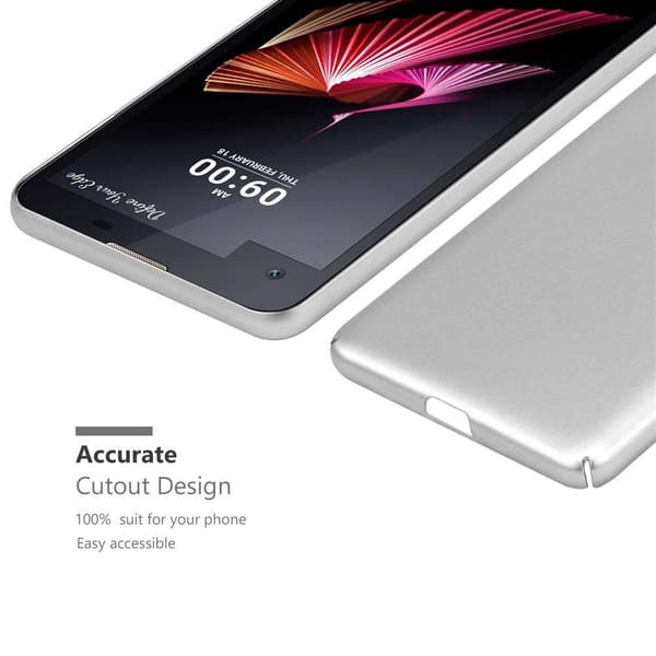 Deksel for LG X SCREEN Hardt Case Beskyttende i metallutseende mot riper og støt.