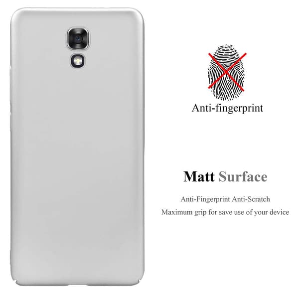 Deksel for LG X SCREEN Hardt Case Beskyttende i metallutseende mot riper og støt.