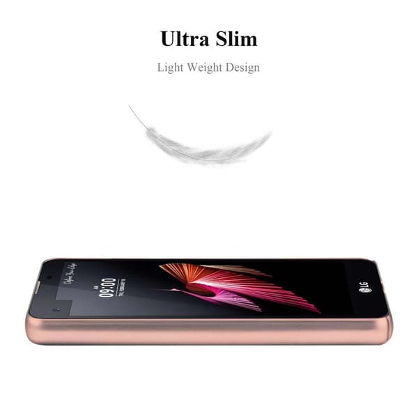 Deksel for LG X SCREEN Hardt Case Beskyttende i metallutseende mot riper og støt.