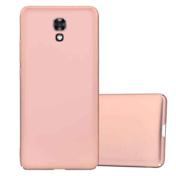 Deksel for LG X SCREEN Hardt Case Beskyttende i metallutseende mot riper og støt. METALL ROSEGULL
