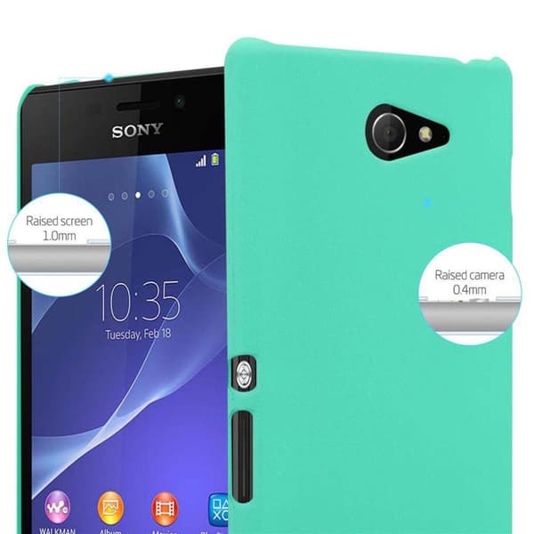 Sony Xperia M2 / M2 AQUA Fodral Skal Hard Case Mobilskydd i Frosted utseende mot repor och stötar