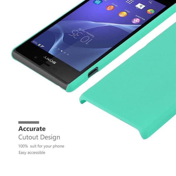 Sony Xperia M2 / M2 AQUA Fodral Skal Hard Case Mobilskydd i Frosted utseende mot repor och stötar