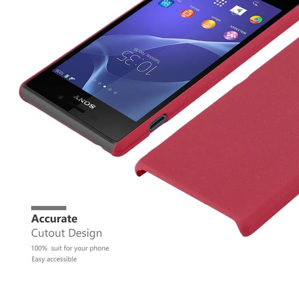 Sony Xperia M2 / M2 AQUA Fodral Skal Hard Case Mobilskydd i Frosted utseende mot repor och stötar