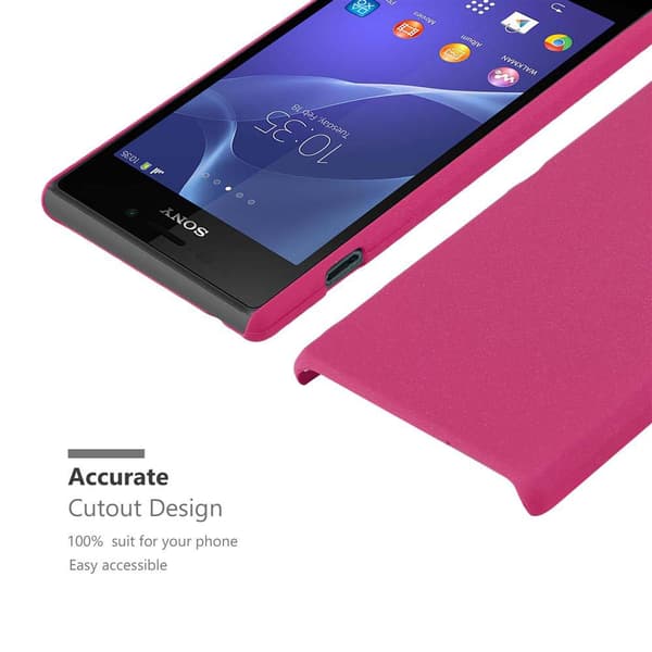 Sony Xperia M2 / M2 AQUA Fodral Skal Hard Case Mobilskydd i Frosted utseende mot repor och stötar