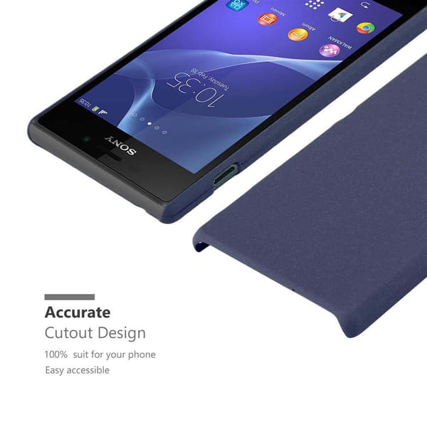 Sony Xperia M2 / M2 AQUA Fodral Skal Hard Case Mobilskydd i Frosted utseende mot repor och stötar