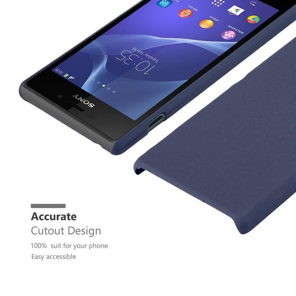 Sony Xperia M2 / M2 AQUA Fodral Skal Hard Case Mobilskydd i Frosted utseende mot repor och stötar
