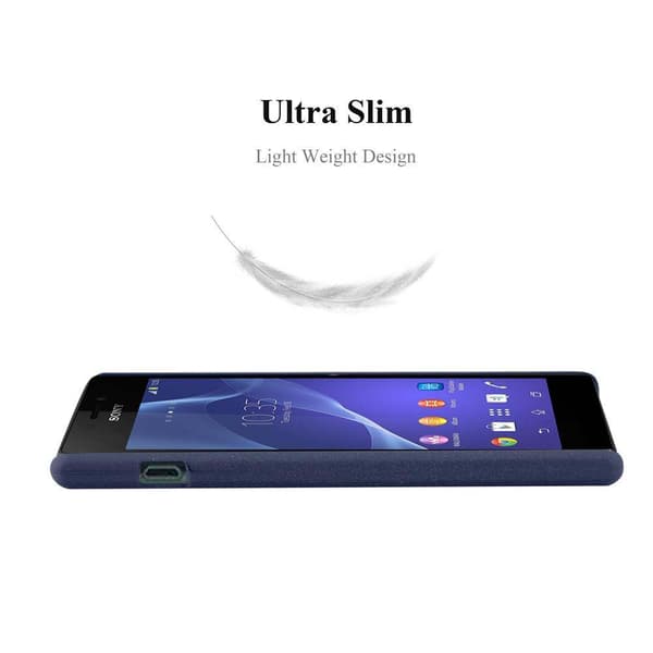 Sony Xperia M2 / M2 AQUA Fodral Skal Hard Case Mobilskydd i Frosted utseende mot repor och stötar