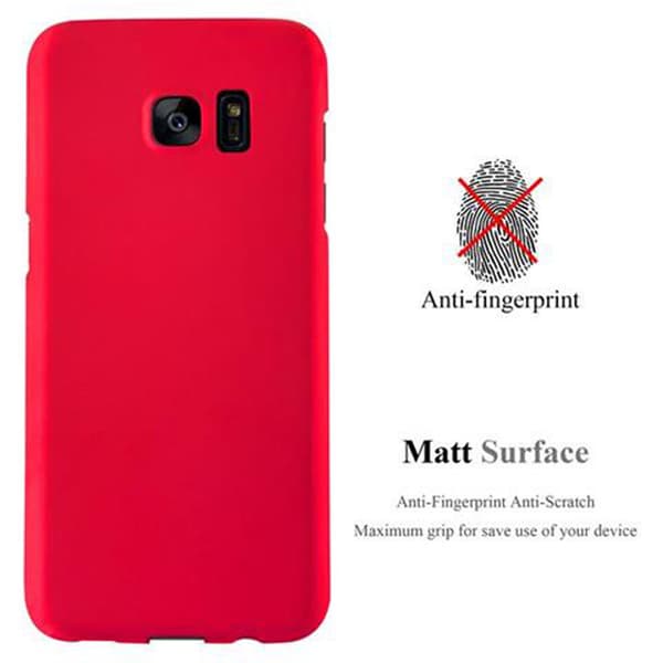 Deksel for Samsung Galaxy S7 EDGE Hardt Case Beskyttende i metallutseende mot riper og støt.