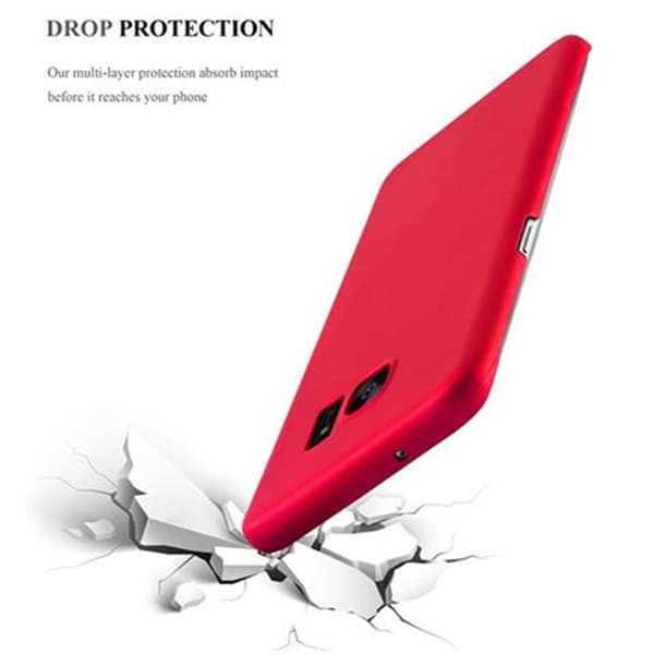 Deksel for Samsung Galaxy S7 EDGE Hardt Case Beskyttende i metallutseende mot riper og støt.