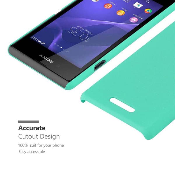 Sony Xperia E3 Fodral Skal Hard Case Mobilskydd i Frosted utseende mot repor och stötar
