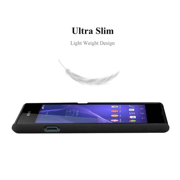Sony Xperia E3 Fodral Skal Hard Case Mobilskydd i Frosted utseende mot repor och stötar