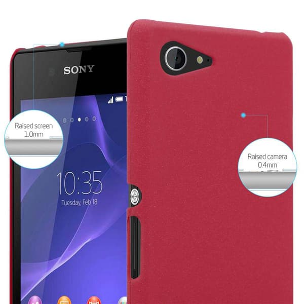Sony Xperia E3 Fodral Skal Hard Case Mobilskydd i Frosted utseende mot repor och stötar