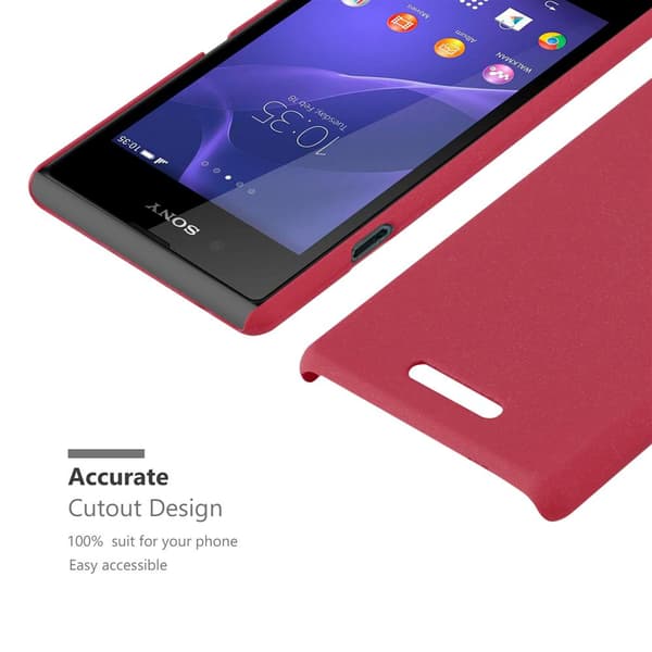 Sony Xperia E3 Fodral Skal Hard Case Mobilskydd i Frosted utseende mot repor och stötar