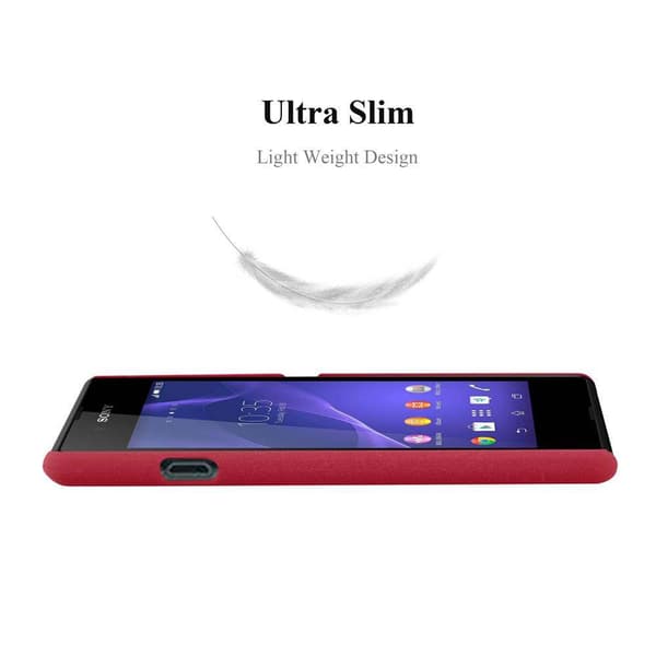 Sony Xperia E3 Fodral Skal Hard Case Mobilskydd i Frosted utseende mot repor och stötar