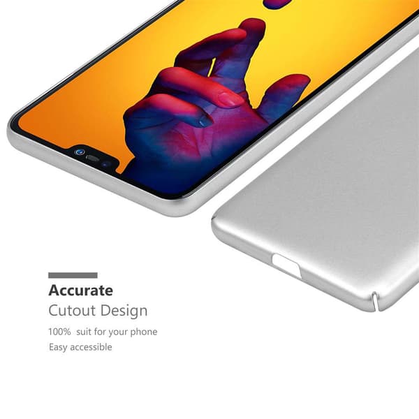 Huawei P20 LITE 2018 / NOVA 3E Suojakuori Hard Case Suojakotelo metallin näköinen suojus naarmuja ja iskuja vastaan