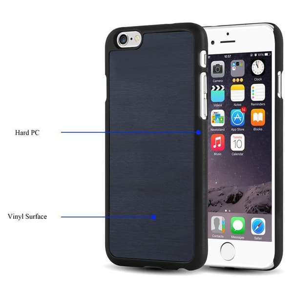 iPhone 6 PLUS / 6S PLUS Fodral Hårt Fodral Skal Hard Case Skyddsomslag i träoptik mot repor och stötar