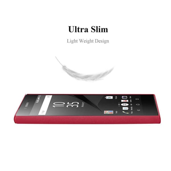 Deksel for Sony Xperia Z5 Hardt Case Beskyttende i frostet look mot riper og støt