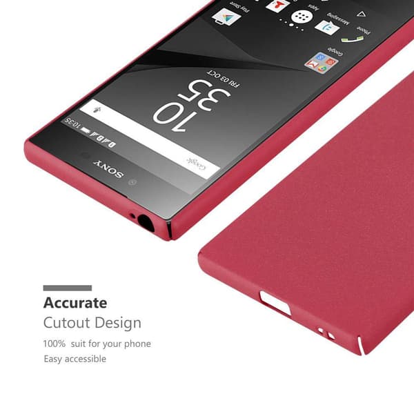 Deksel for Sony Xperia Z5 Hardt Case Beskyttende i frostet look mot riper og støt