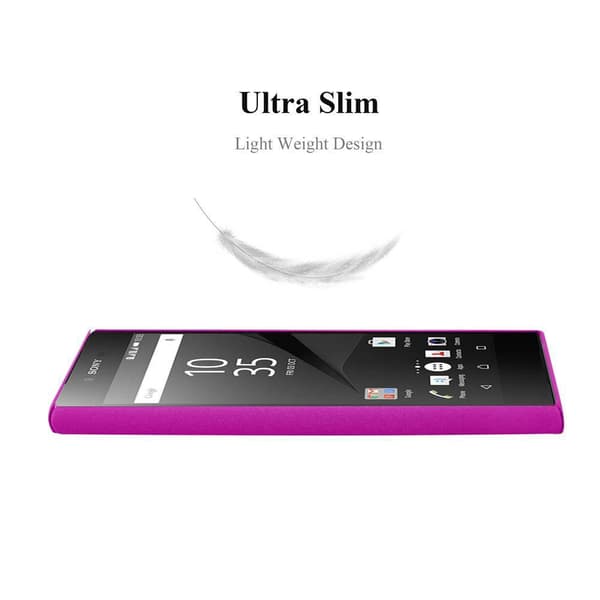 Deksel for Sony Xperia Z5 Hardt Case Beskyttende i frostet look mot riper og støt