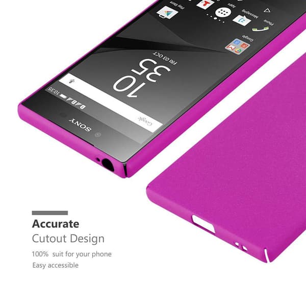 Deksel for Sony Xperia Z5 Hardt Case Beskyttende i frostet look mot riper og støt