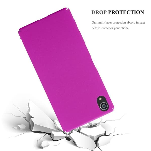 Deksel for Sony Xperia Z5 Hardt Case Beskyttende i frostet look mot riper og støt