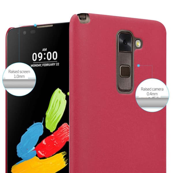 LG STYLUS 2 Suojakuori Hard Case Suojakotelo himmeällä ulkonäöllä naarmuja ja iskuja vastaan