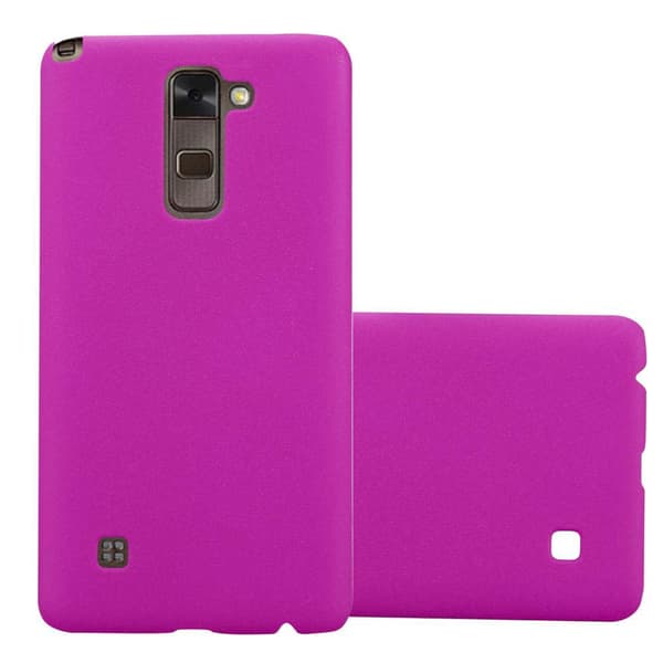 LG STYLUS 2 Suojakuori Hard Case Suojakotelo himmeällä ulkonäöllä naarmuja ja iskuja vastaan FROSTY VAALEANPUNAINEN