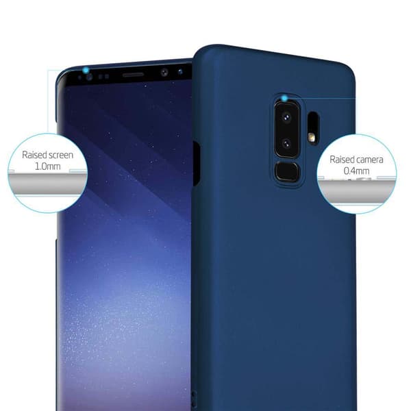 Hårt Samsung Galaxy S9 PLUS Fodral Skal Fodral Mobilskydd Hard Case Skyddsomslag i metalloptik mot repor och stötar
