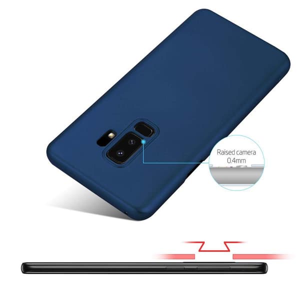 Hårt Samsung Galaxy S9 PLUS Fodral Skal Fodral Mobilskydd Hard Case Skyddsomslag i metalloptik mot repor och stötar