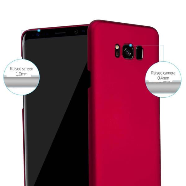 Deksel for Samsung Galaxy S8 PLUS Hardt Case Beskyttende i metallutseende mot riper og støt.