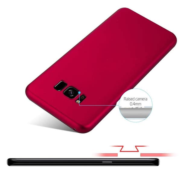 Deksel for Samsung Galaxy S8 PLUS Hardt Case Beskyttende i metallutseende mot riper og støt.